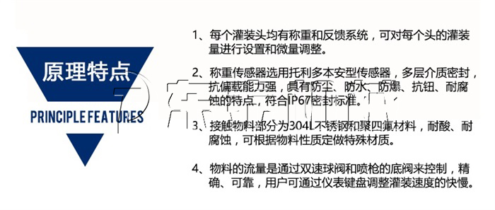 稱重式食用油灌裝機原理特點